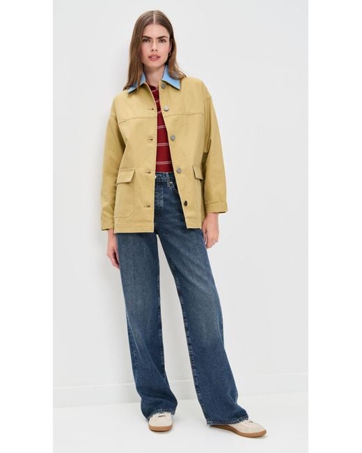 Le Bos Natural Dree Mid-Length Barn Jacket