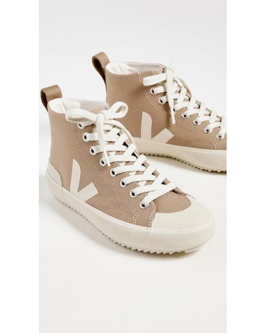Veja Canvas Nova High Top Sneakers Lyst