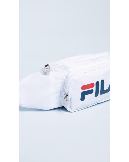 Fila Synthetic Fanny Pack in White - Lyst
