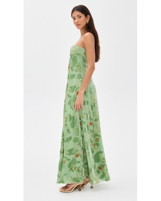 cult gaia green cut out dress The Dream Maxi Skirt