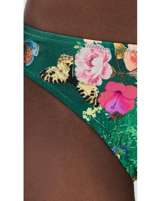 L'Agence Nicole Charonda Butterfly Classic Bikini Bottoms | Lyst