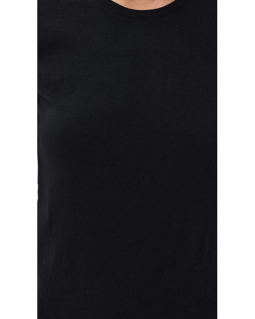 Another Tomorrow Black Crew Neck Tee
