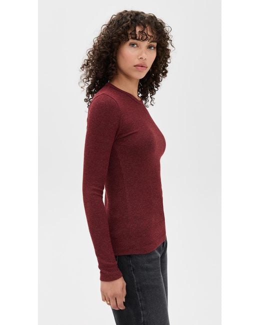 Agolde Red Delphi Slim Tee