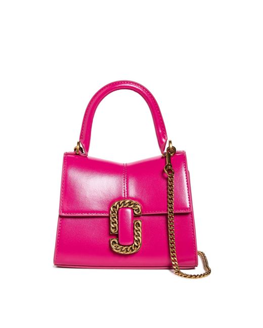 Marc Jacobs Pink St. Marc Mini Top Handle Bag