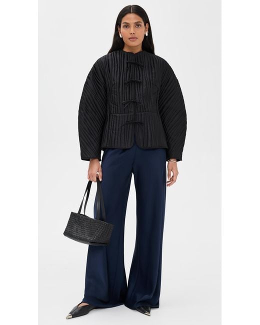Sleeper Black Hebao Quilted Jacket