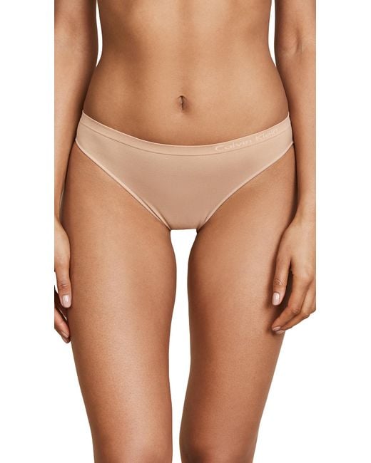 calvin klein pure seamless bikini panties