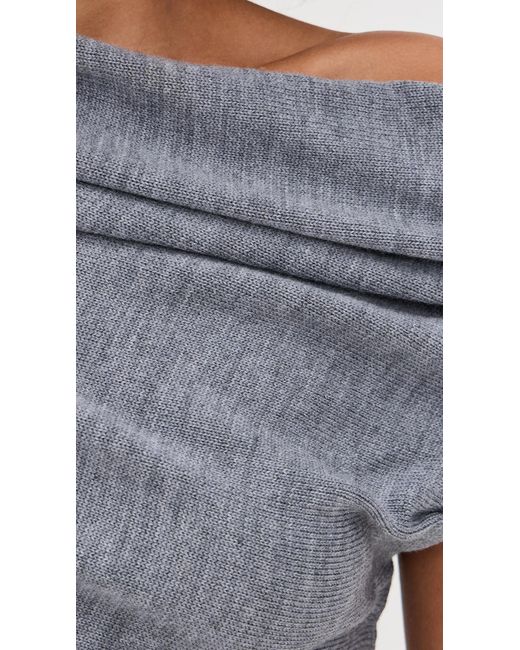 Staud Blue Mabel Sweater