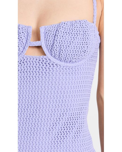 Montce Purple Ontce Peta Ong Sip Dress Avendar Crochet