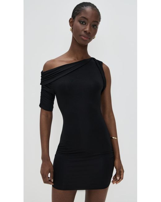 mini dress canada Mini dress with front knot - EDLYN - (R-B13)