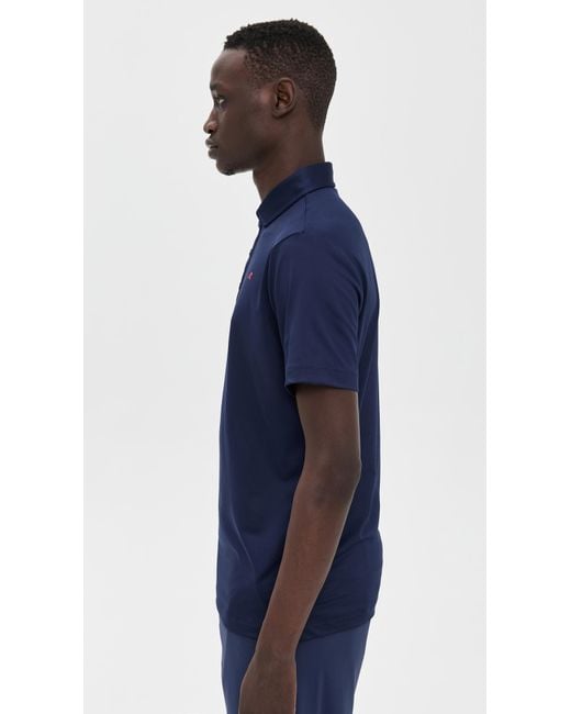 Redvanly Blue Alpine Polo for men