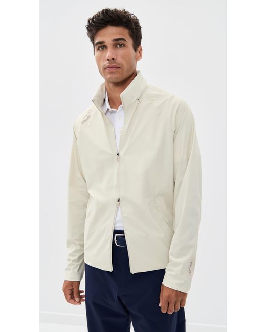 Ralph Lauren White Lightweight Tech Full-Zip Jacket for men