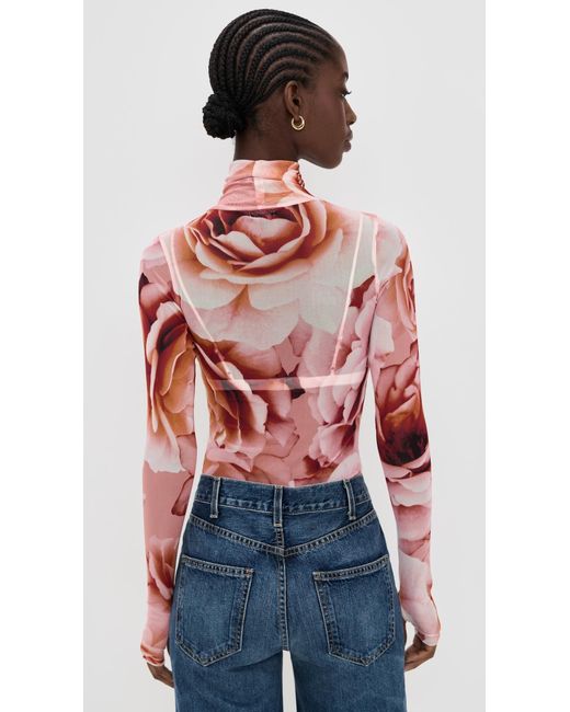 AFRM Red Zadie Top