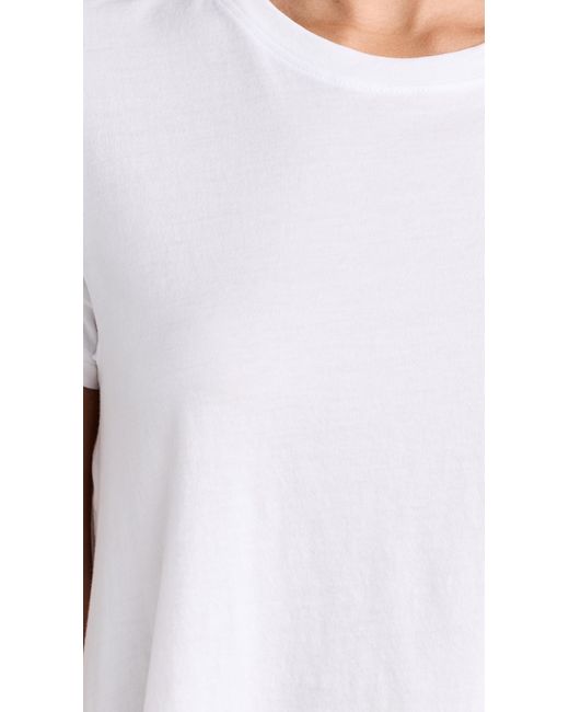 Nothing Please White Mouton Tee