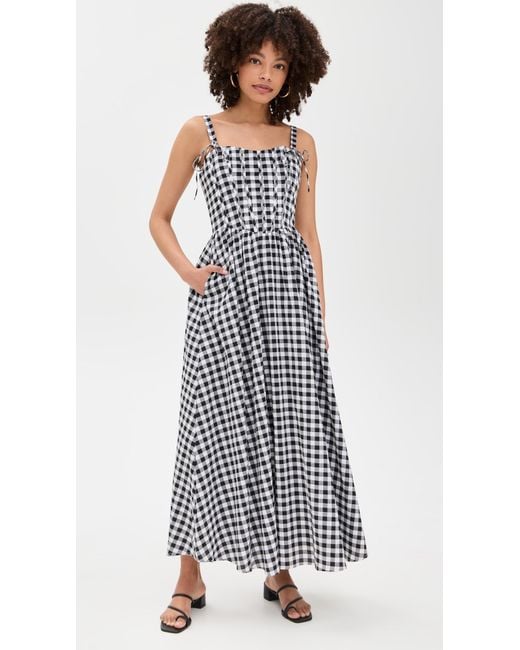 Line & Dot Multicolor Junie Corset Dress