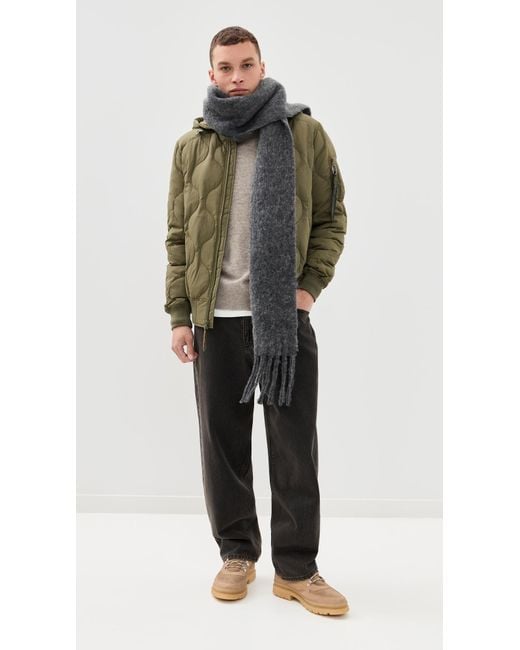 Alpha Industries Green Lightweight Down Jacket for men