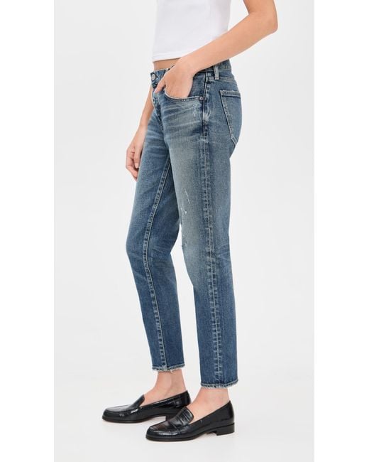 Moussy Blue Mv Brickell Tapered Jeans