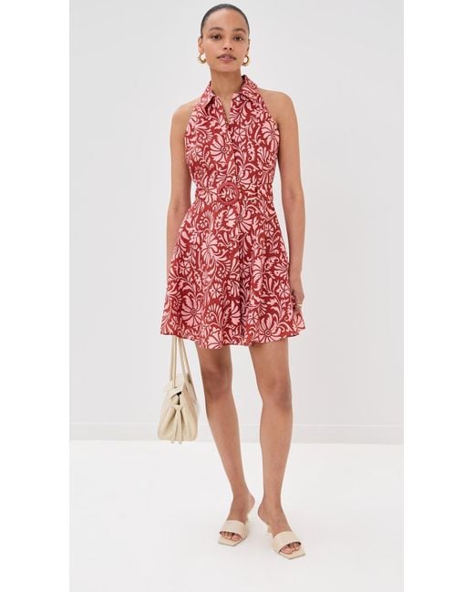 Veronica Beard Red Beau Dress
