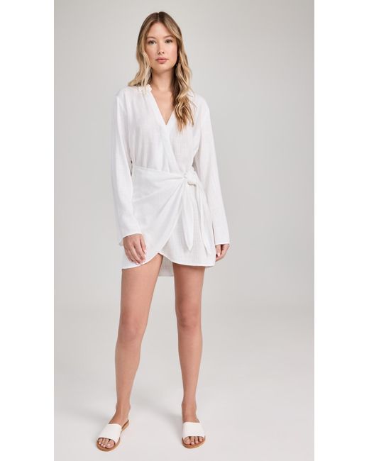 LSPACE White Las Palmas Dress