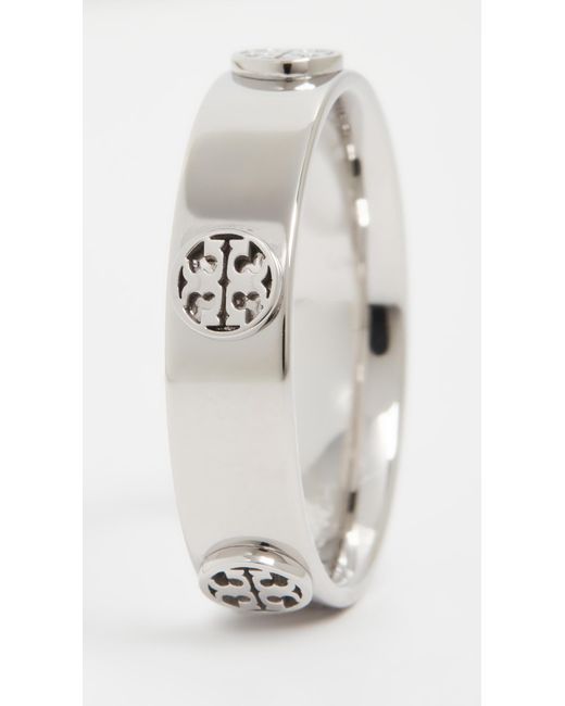 Tory Burch Black Miller Stud Ring