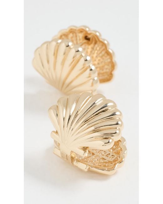BaubleBar White Sandy Earrings