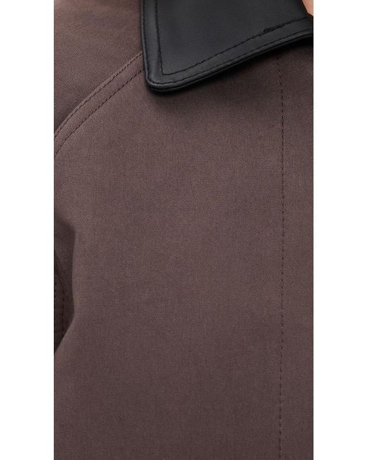 Staud Brown Jackson Barn Jacket