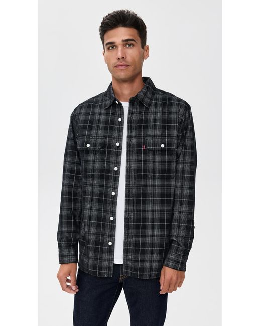 Levi's Black Jackson Worker Shirt for men