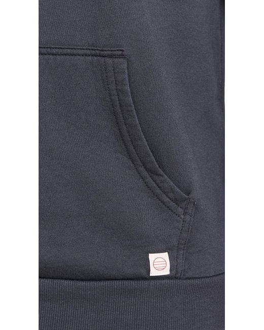 Marine Layer Blue Sunset Pullover Hoodie for men