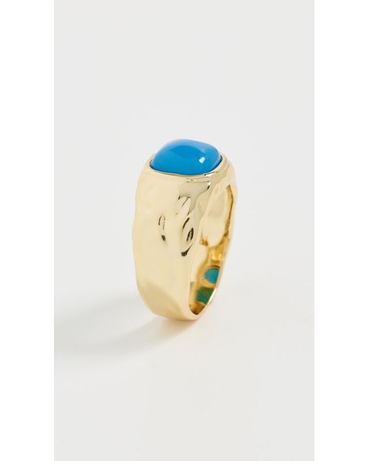 Luv Aj Blue The Valencia Statement Ring