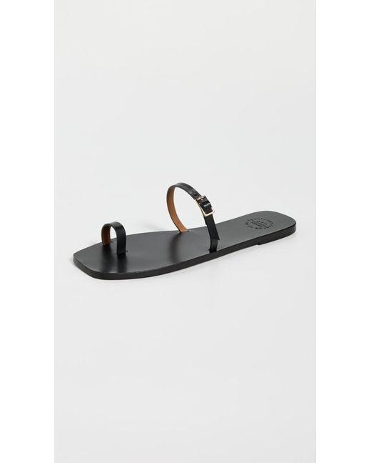 Atp Atelier Black Dongo Sandals