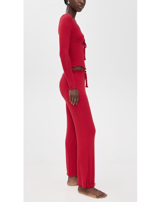 Honeydew Intimates Red Loso Pj Set