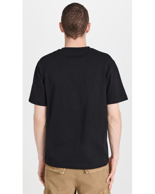 Jacquemus Black Le T-shirt Gros Grain Brand-tab Cotton-jersey T-shirt X for men