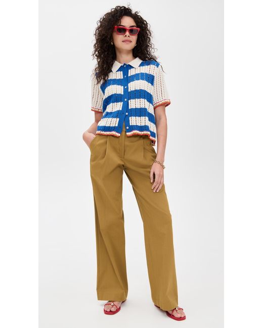 De Loreta Blue Guatemala Blouse