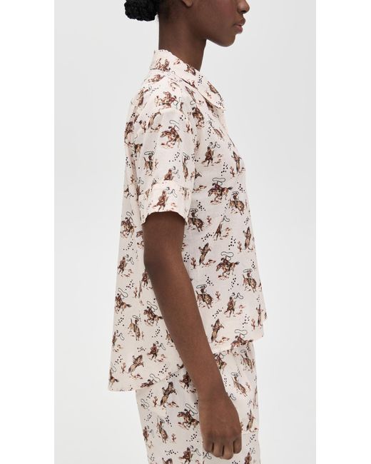 The Great Multicolor The Short Sleeve Pajama Shirt