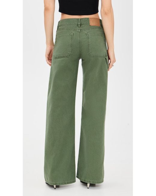Jeanerica Green Guell Pants