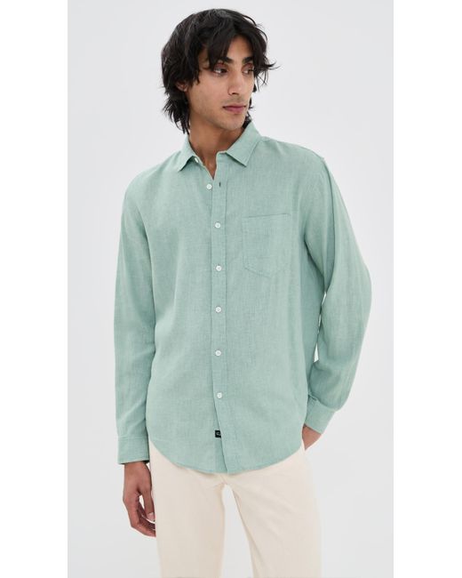 Rails Green Mykonos Shirt for men