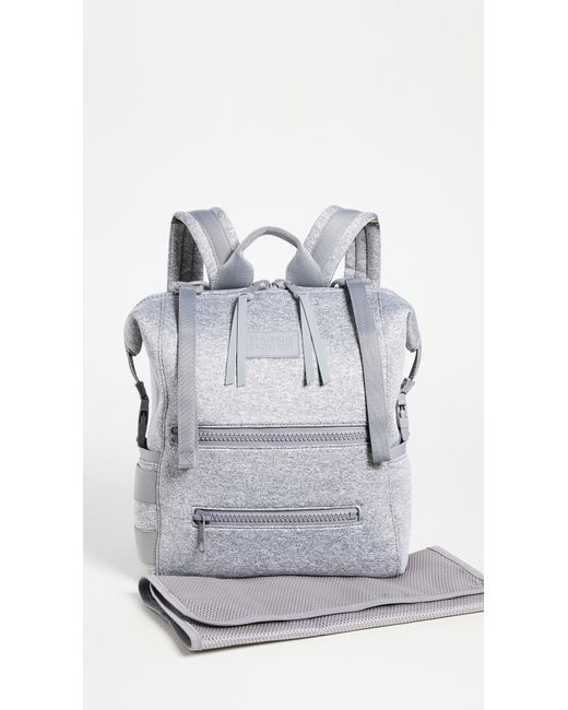 Dagne Dover Neoprene Indi Medium Diaper Backpack in Heather Grey (Gray) Lyst