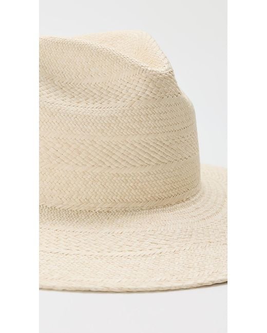 Janessa Leone White Capri Hat