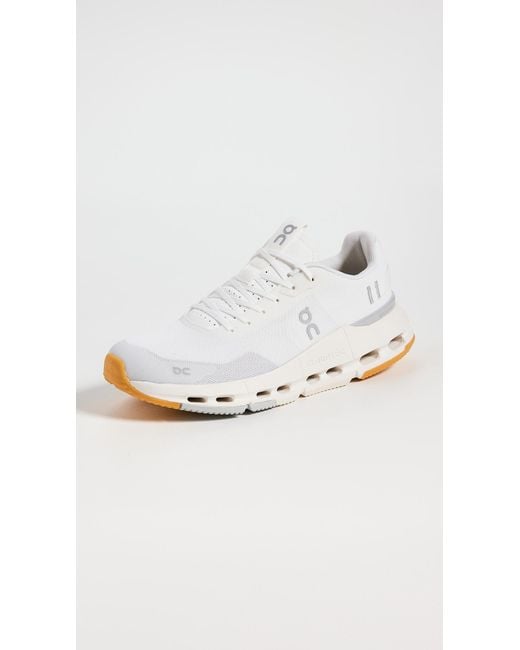 On Shoes White Cloudnova Form 2 Sneakers