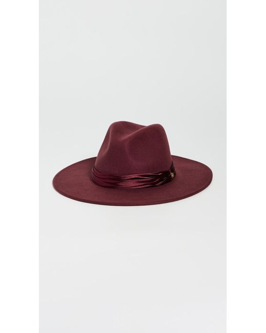 Rag & Bone Red Clara Fedora
