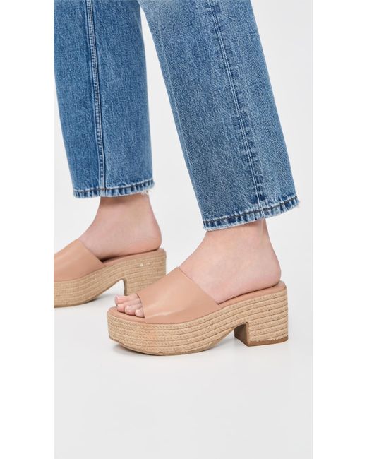 Beek Multicolor Prinia Jute Platform Sandals