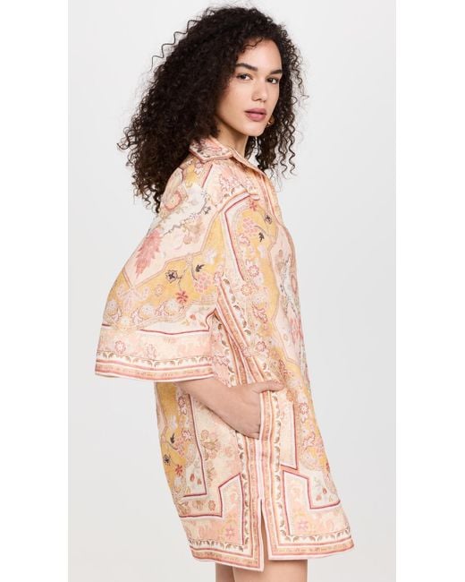 Zimmermann Wylie Tunic Dress | Lyst