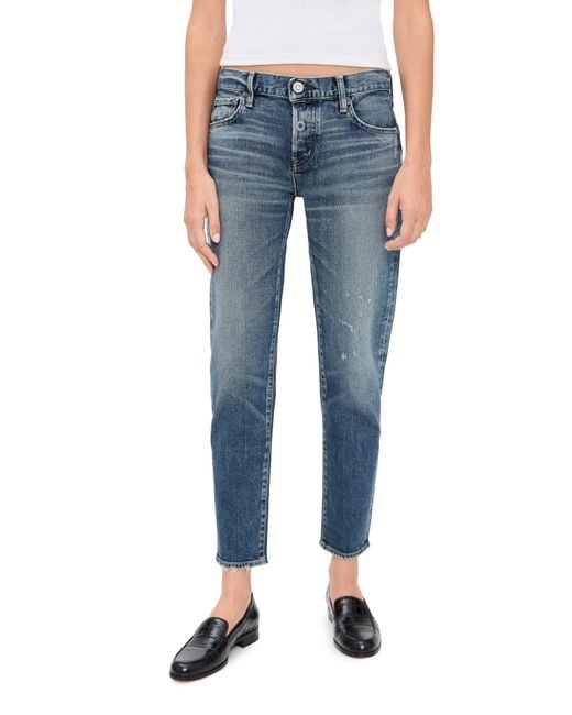 Moussy Blue Mv Brickell Tapered Jeans
