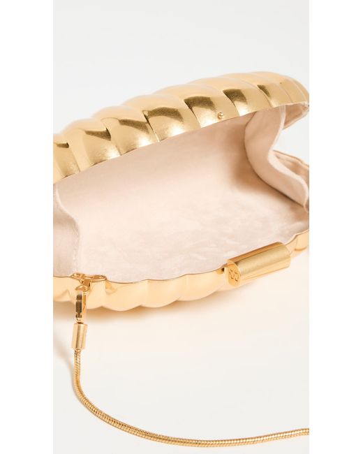 Jonathan Simkhai Natural Monet Shell Clutch