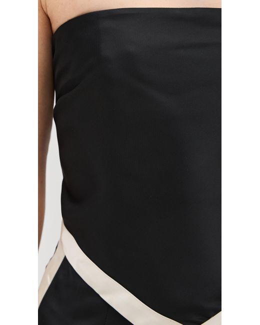 Seven Wonders Black Tina Scarf Top