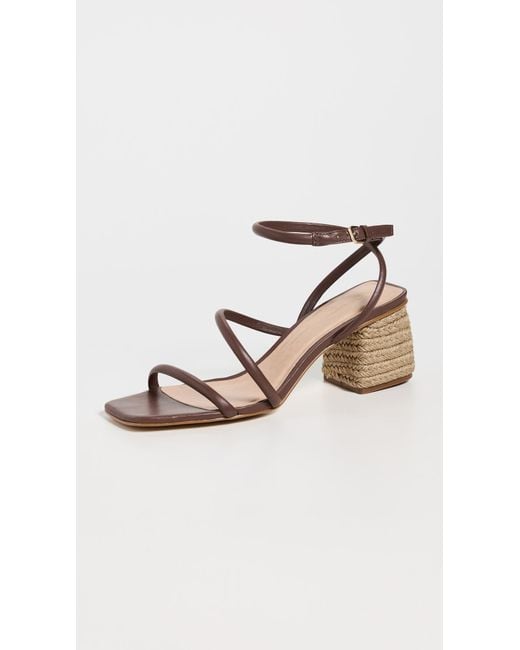 INTENTIONALLY ______ Black Limo Sandals