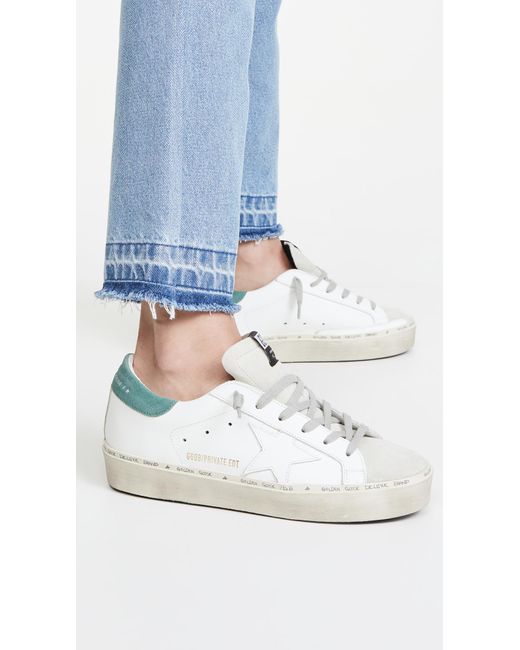 golden goose deluxe brand hi star sneakers