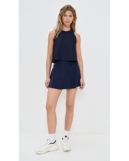 Addison Bay Blue Flounce Skort