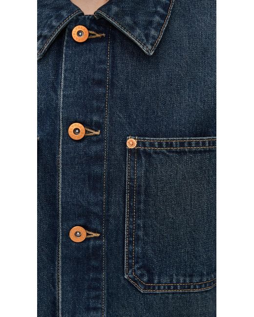 SLVRLAKE Denim Blue Worker Jacket
