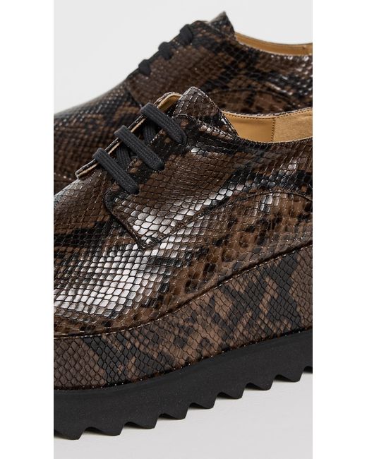 Stella McCartney Black Snake Print Elyse Alter Mat Sneakers
