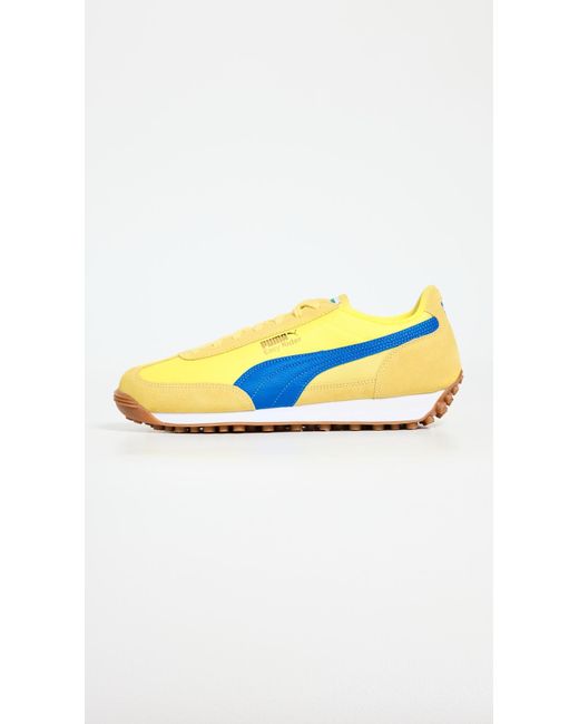 PUMA Yellow Easy Rider Vintage Sneakers for men